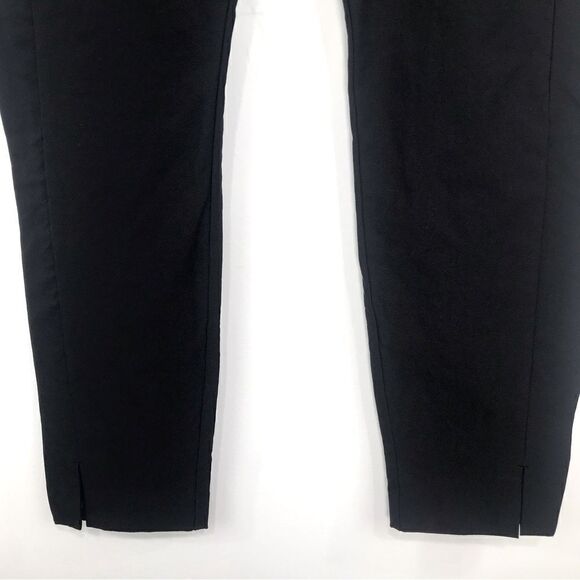 Athleta Wander High Rise Slim Black Nylon Athleisure Cropped Ankle Pants - Picture 7 of 13